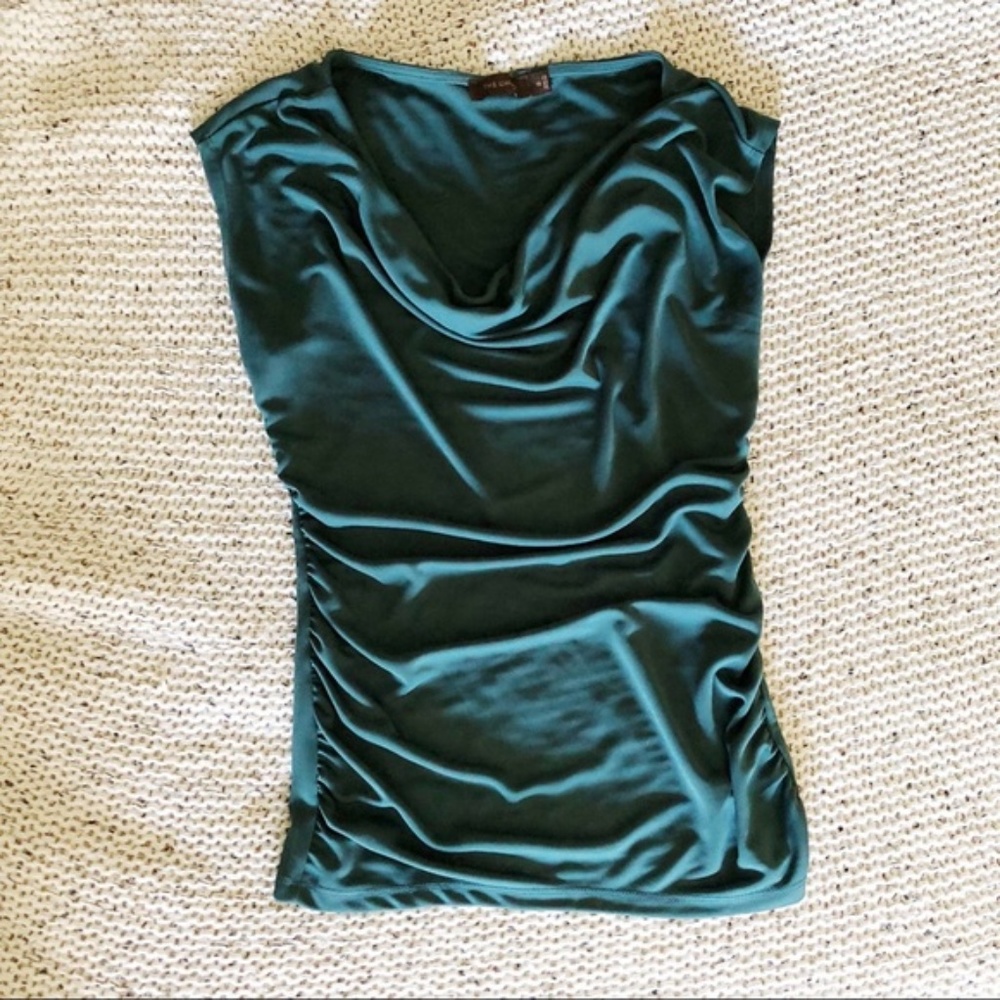 3 for $10! 💕 Teal cowl neck top